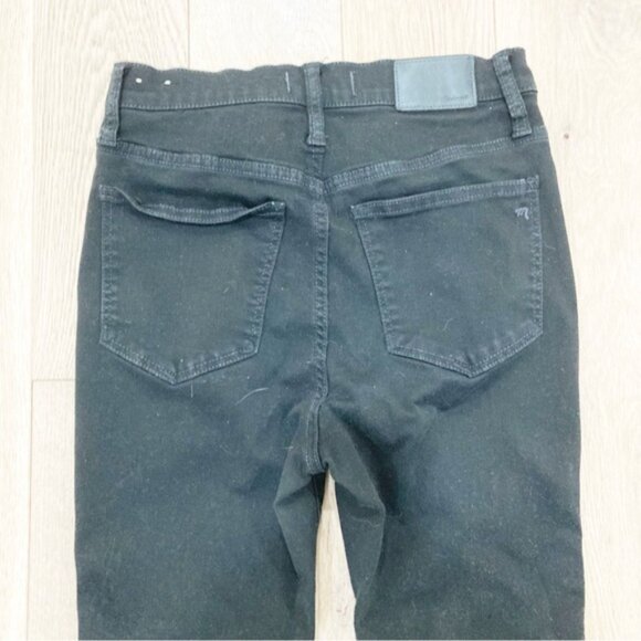Madewell Black Skinny Jeans High-Waisted - Picture 6 of 6